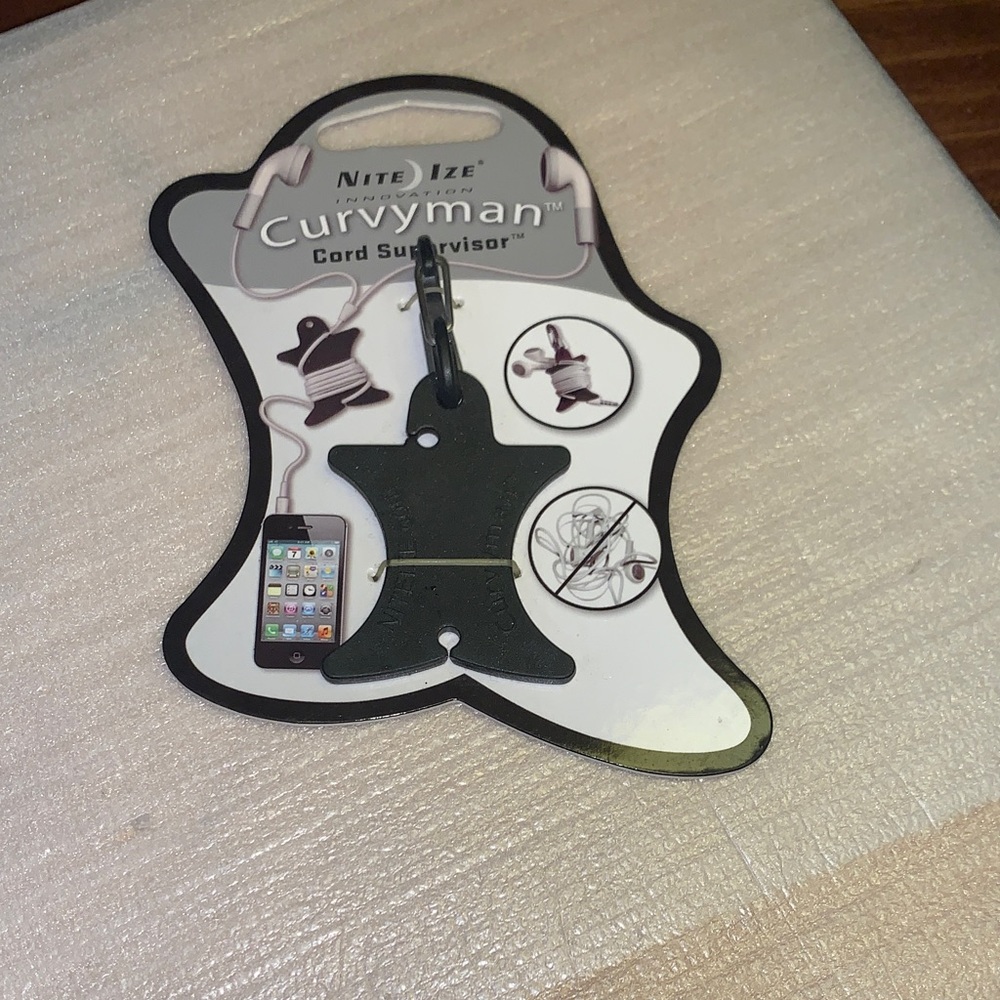 Nite Ize Curvyman Cord Supervisor - Black